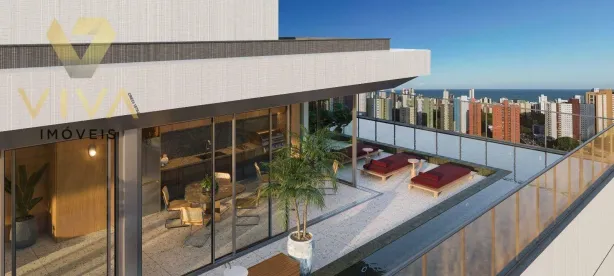 Apartamento com 1 Quarto à venda, 24m² no Miramar, João Pessoa