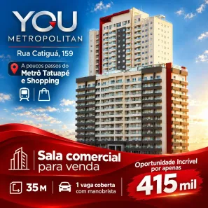 Consultório à venda, 35m² no Tatuapé, São Paulo