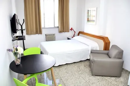 Apartamento com 1 Quarto para alugar, 28m² no Flamengo, Rio de Janeiro