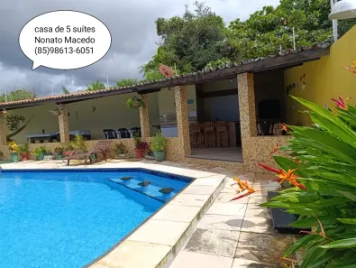 Casa com 5 Quartos para alugar, 450m² no Paracuru, Paracuru