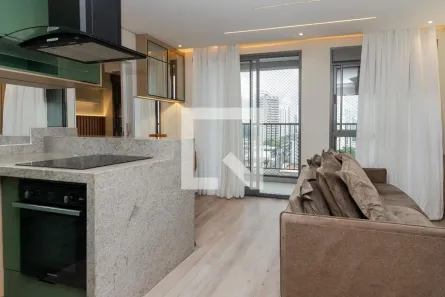 Apartamento com 1 Quarto à venda, 37m² no Santo Amaro, São Paulo