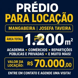 Ponto Comercial para alugar, 1200m² no Mangabeira, João Pessoa