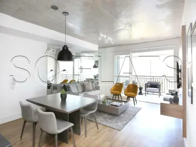 Flat com 1 Quarto à venda, 63m² no Cidade Monções, São Paulo
