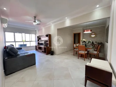 Apartamento com 3 Quartos à venda, 177m² no Pompéia, Santos