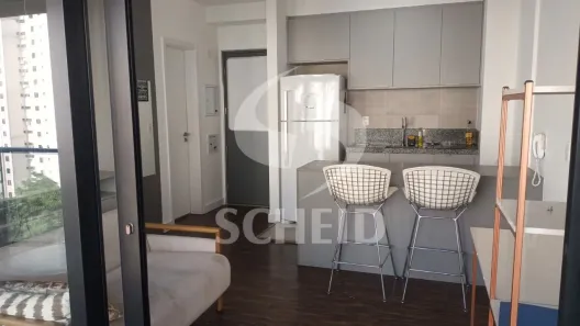 Apartamento com 1 Quarto para alugar, 42m² no Itaim Bibi, São Paulo