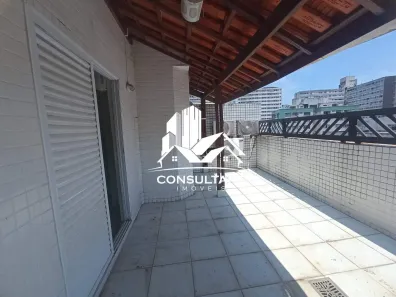 Cobertura com 2 Quartos para alugar, 108m² no José Menino, Santos