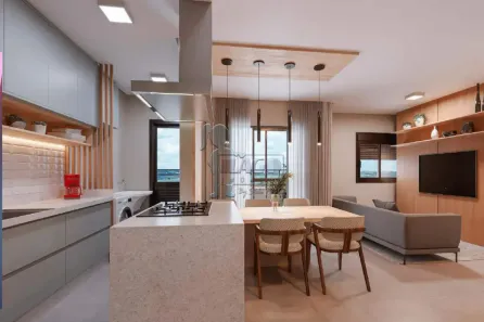 Apartamento com 2 Quartos à venda, 56m² no Jardim Olhos D´Água I, Ribeirão Preto