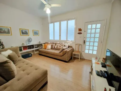 Apartamento com 2 Quartos à venda, 70m² no Gonzaga, Santos