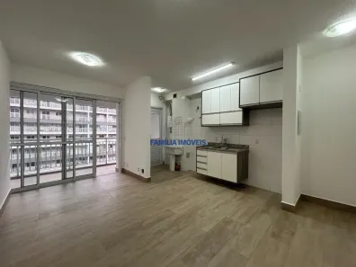 Apartamento com 1 Quarto para alugar, 50m² no Vila Mathias, Santos