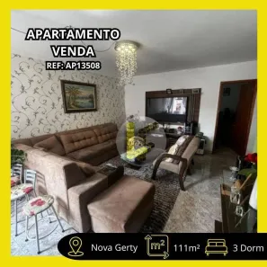 Apartamento com 3 Quartos à venda, 111m² no Nova Gerty, São Caetano do Sul