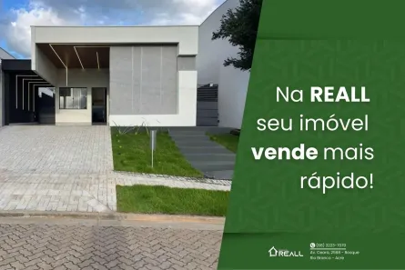 Casa de Condomínio com 3 Quartos à venda, 161m² no Distrito Industrial, Rio Branco