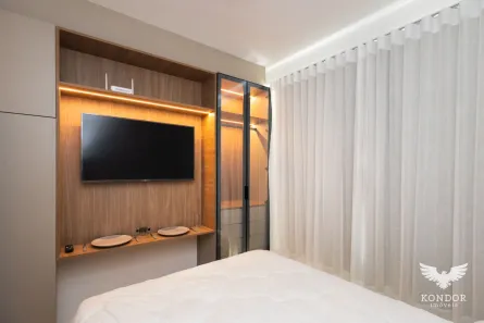 Apartamento com 1 Quarto para alugar, 19m² no Centro, Curitiba