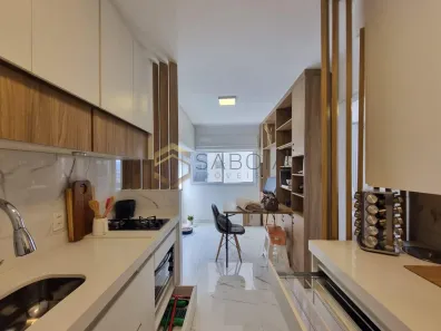 Apartamento com 1 Quarto para alugar, 27m² no Jardim Caravelas, São Paulo