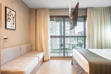 Apartamento com 1 Quarto à venda, 25m² no Indianópolis, São Paulo