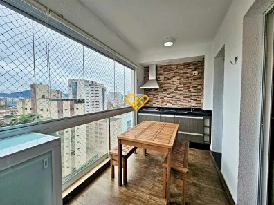 Apartamento com 2 Quartos para alugar, 70m² no Boqueirão, Santos