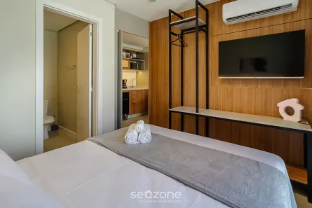 Apartamento com 1 Quarto à venda, 29m² no Ibiraquera, Imbituba