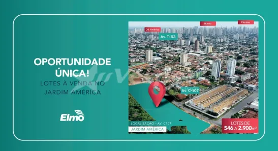 Lote/Terreno à venda, 610m² no Jardim América, Goiânia