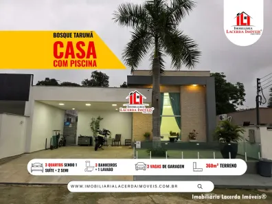 Casa de Condomínio com 3 Quartos à venda, 180m² no Tarumã, Manaus