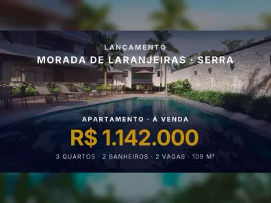 Apartamento com 3 Quartos à venda, 109m² no Morada de Laranjeiras, Serra