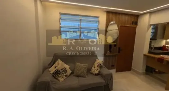 Apartamento com 2 Quartos à venda, 40m² no Aparecida, Santos