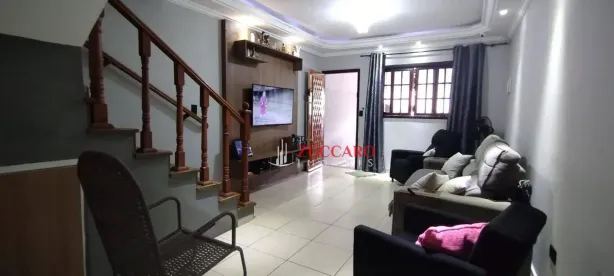 Sobrado com 3 Quartos à venda, 153m² no Parque Continental II, Guarulhos