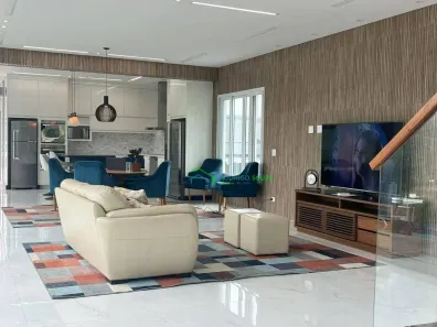 Casa de Condomínio com 3 Quartos para alugar, 487m² no Cidade Tamboré, Santana de Parnaíba