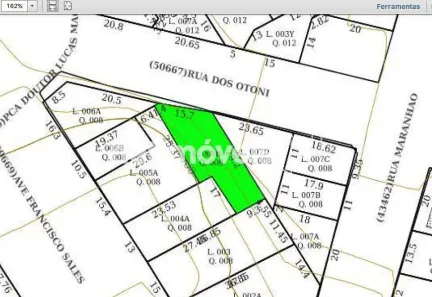 Lote/Terreno à venda, 409m² no Santa Efigênia, Belo Horizonte
