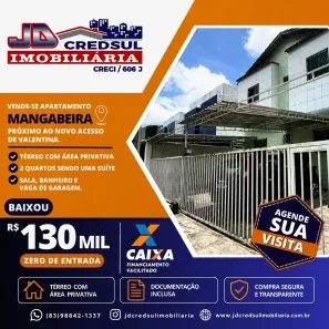 Apartamento com 2 Quartos à venda, 60m² no Valentina de Figueiredo, João Pessoa