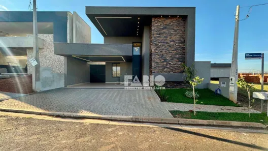 Casa de Condomínio com 3 Quartos à venda, 184m² no Quinta do Lago - Lac Léman, São José do Rio Preto