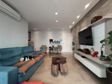 Apartamento com 4 Quartos à venda, 131m² no Embaré, Santos