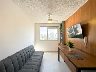 Apartamento com 2 Quartos para alugar, 33m² no Parque Industrial Tomas Edson, São Paulo