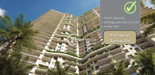 Apartamento com 3 Quartos à venda, 114m² no Alphagran Alphaville, Barueri