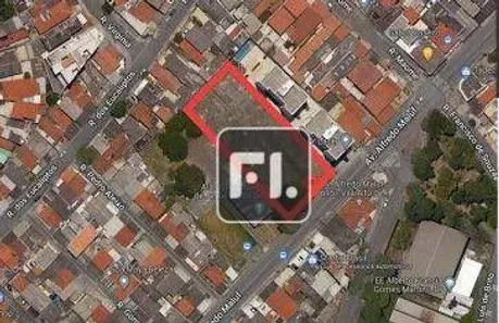 Lote/Terreno para alugar, 2238m² no Jardim Santo Antônio, Santo André