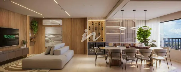Apartamento com 3 Quartos à venda, 161m² no Loteamento Vale dos Vinhedos, Uberlândia