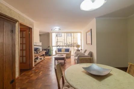 Apartamento com 3 Quartos para alugar, 136m² no Itaim Bibi, São Paulo
