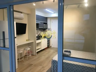 Flat com 1 Quarto para alugar, 24m² no Campo Belo, São Paulo