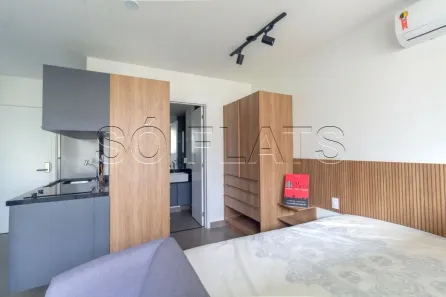Apartamento com 1 Quarto para alugar, 32m² no Cerqueira César, São Paulo