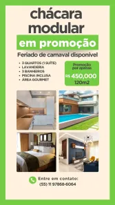 Fazenda/Sítio com 3 Quartos à venda, 120m² no , Igaratá