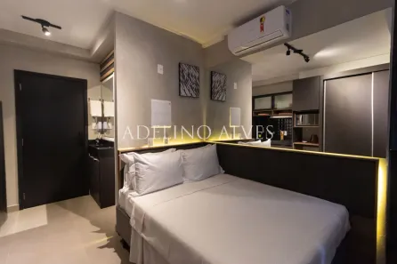 Apartamento com 1 Quarto para venda ou aluguel, 21m² no Pinheiros, São Paulo