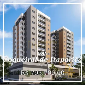 Ponto Comercial à venda, 49m² no Coqueiral de Itaparica, Vila Velha