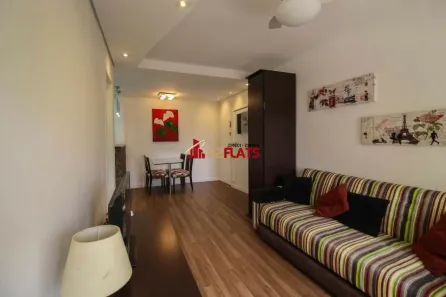 Flat com 1 Quarto à venda, 40m² no Itaim Bibi, São Paulo