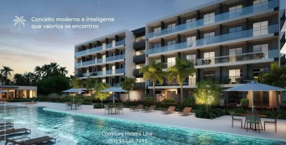 Apartamento com 1 Quarto à venda, 25m² no Tamandaré, Tamandaré