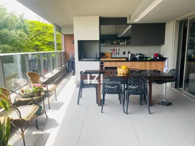 Apartamento com 3 Quartos para alugar, 159m² no Cidade Monções, São Paulo