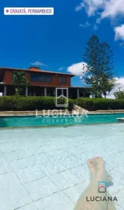 Fazenda/Sítio com 5 Quartos à venda, 290m² no Alpes Suiços, Gravatá