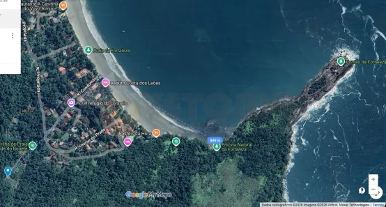 Lote/Terreno à venda, 2096m² no Praia da Fortaleza, Ubatuba