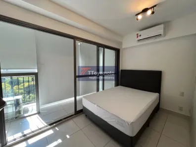 Apartamento com 1 Quarto para alugar, 25m² no Indianópolis, São Paulo