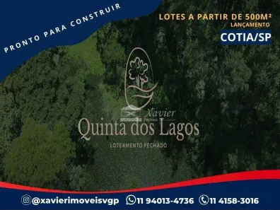 Lote/Terreno à venda, 505m² no Pitas, Cotia