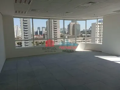Sala Comercial para alugar, 136m² no Cidade Monções, São Paulo