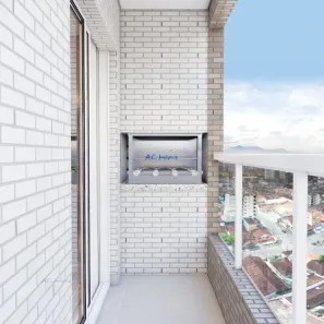 Apartamento com 1 Quarto à venda, 40m² no Guilhermina, Praia Grande