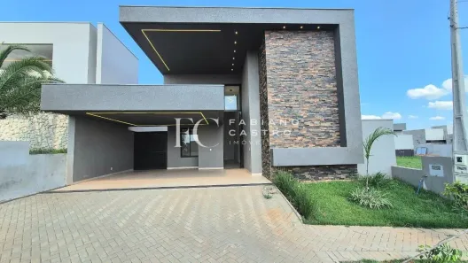 Casa de Condomínio com 3 Quartos à venda, 184m² no Quinta do Lago - Lac Léman, São José do Rio Preto